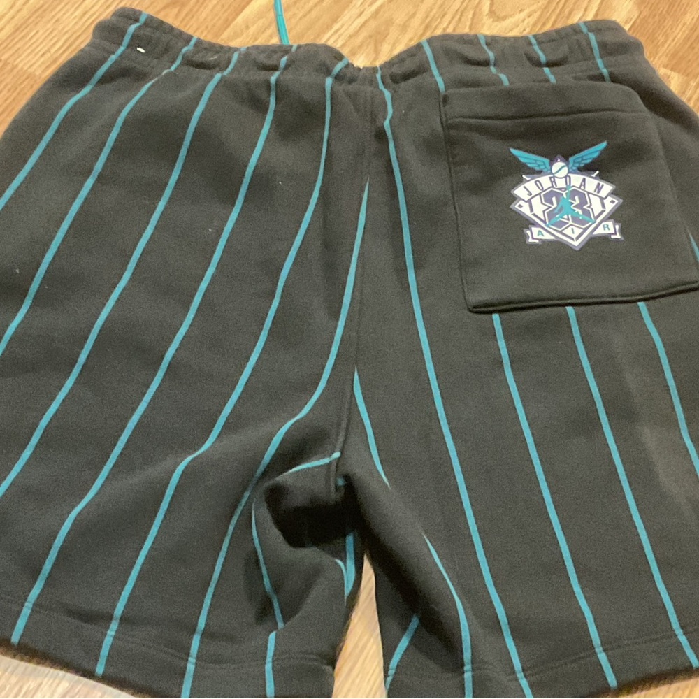 JORDAN MENS BROOKLYN FLEECE DIAMOND SHORTS ELASTIC waist DRAWSTRING SZ.L/36X7 - Picture 2 of 2
